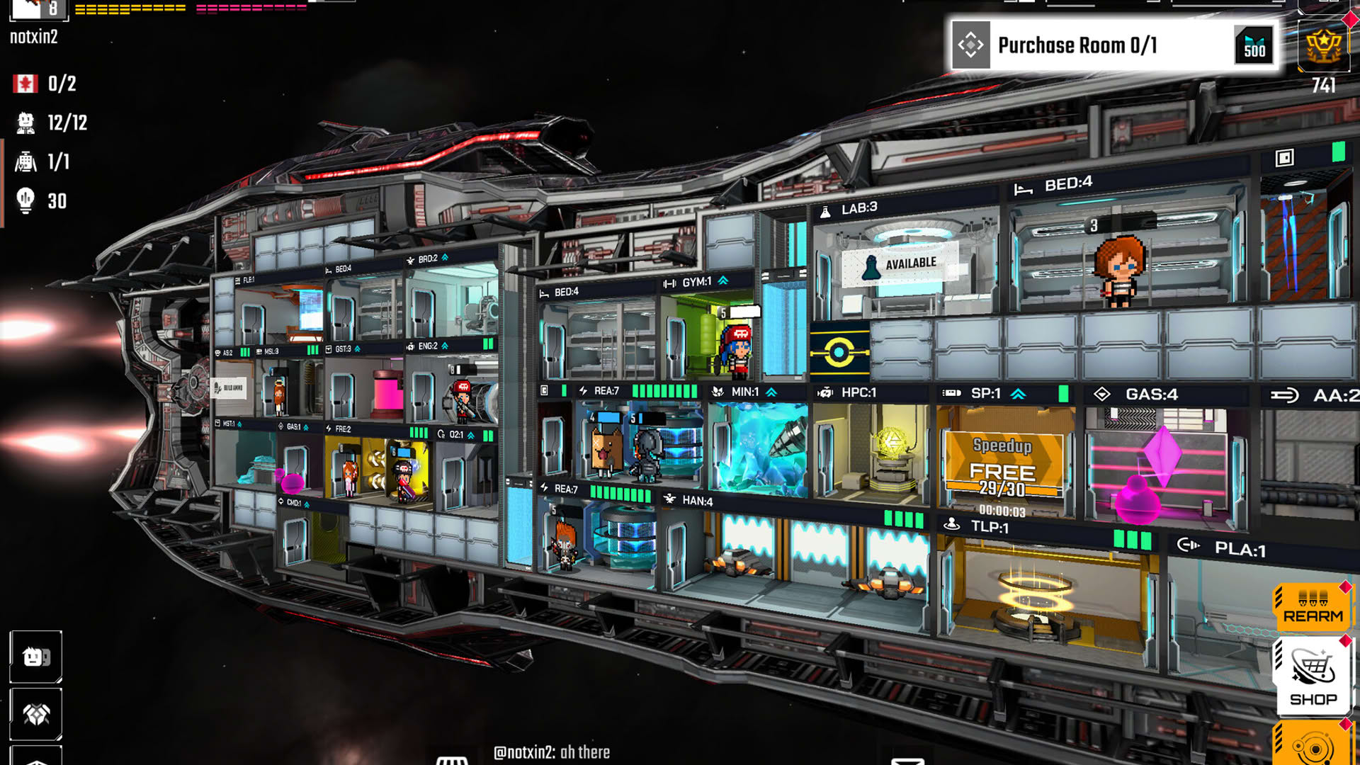 Screenshot for Pixel Starships 2