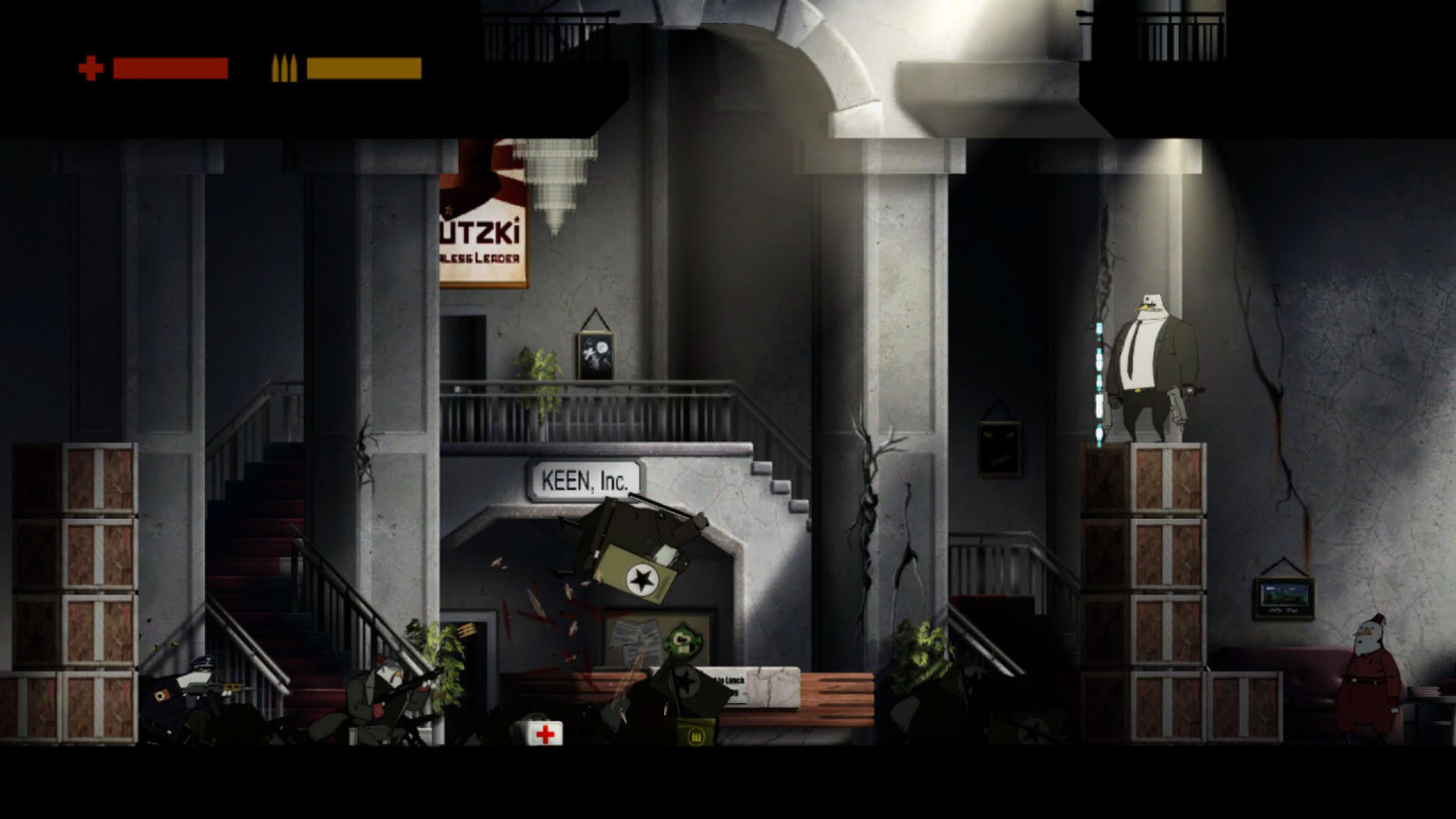 Screenshot for Rocketbirds: Hardboiled Chicken