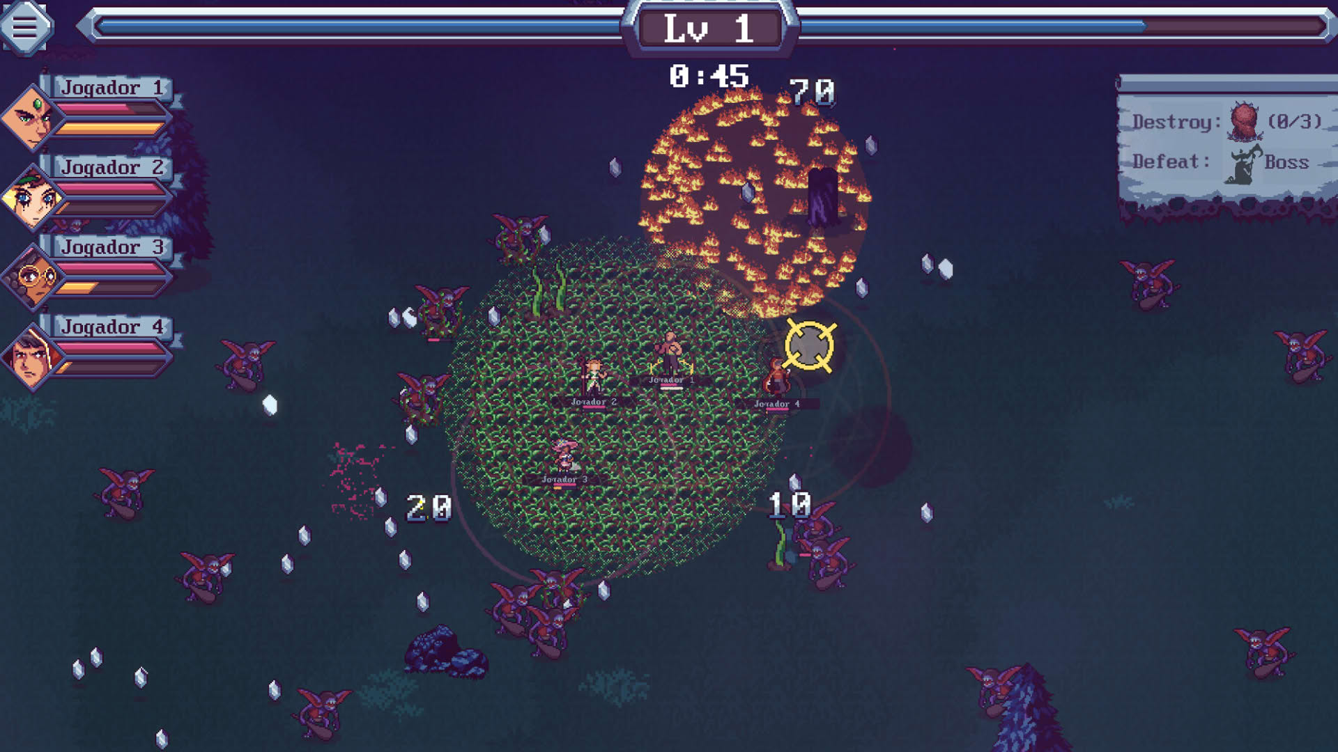 Screenshot for Fourspell Survivors Online
