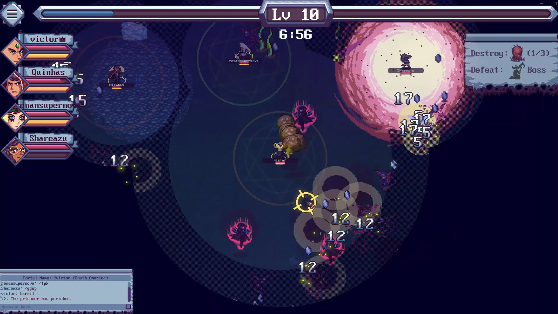 Screenshot for Fourspell Survivors Online