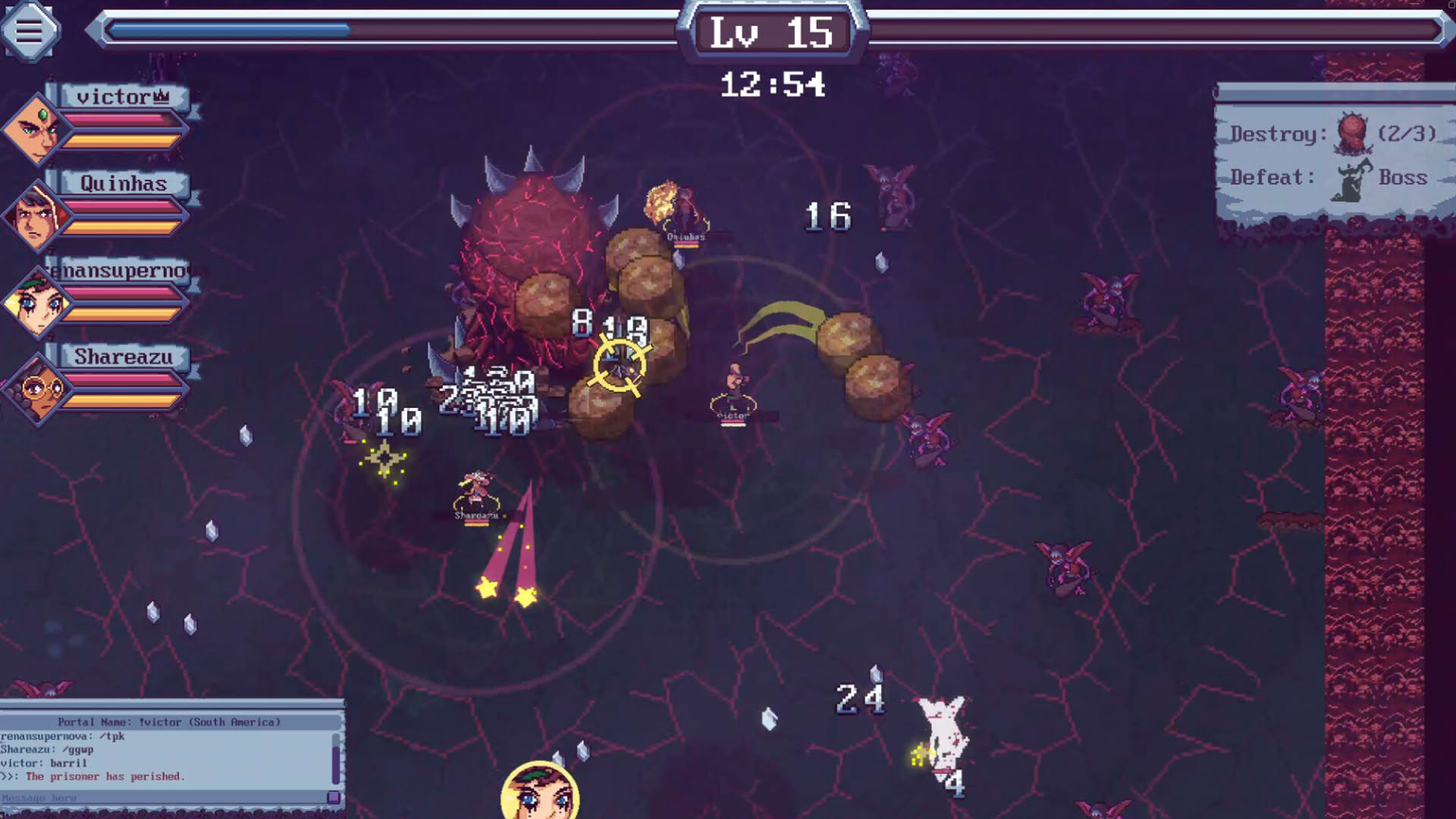 Screenshot for Fourspell Survivors Online