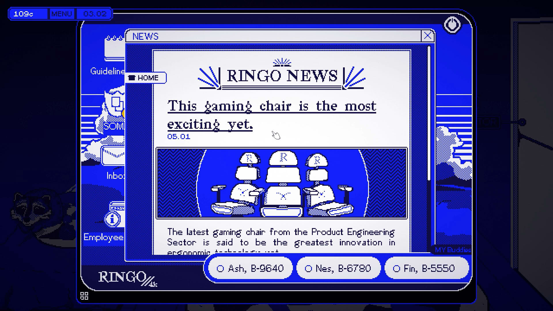 Screenshot for CorpoNation: The Sorting Process