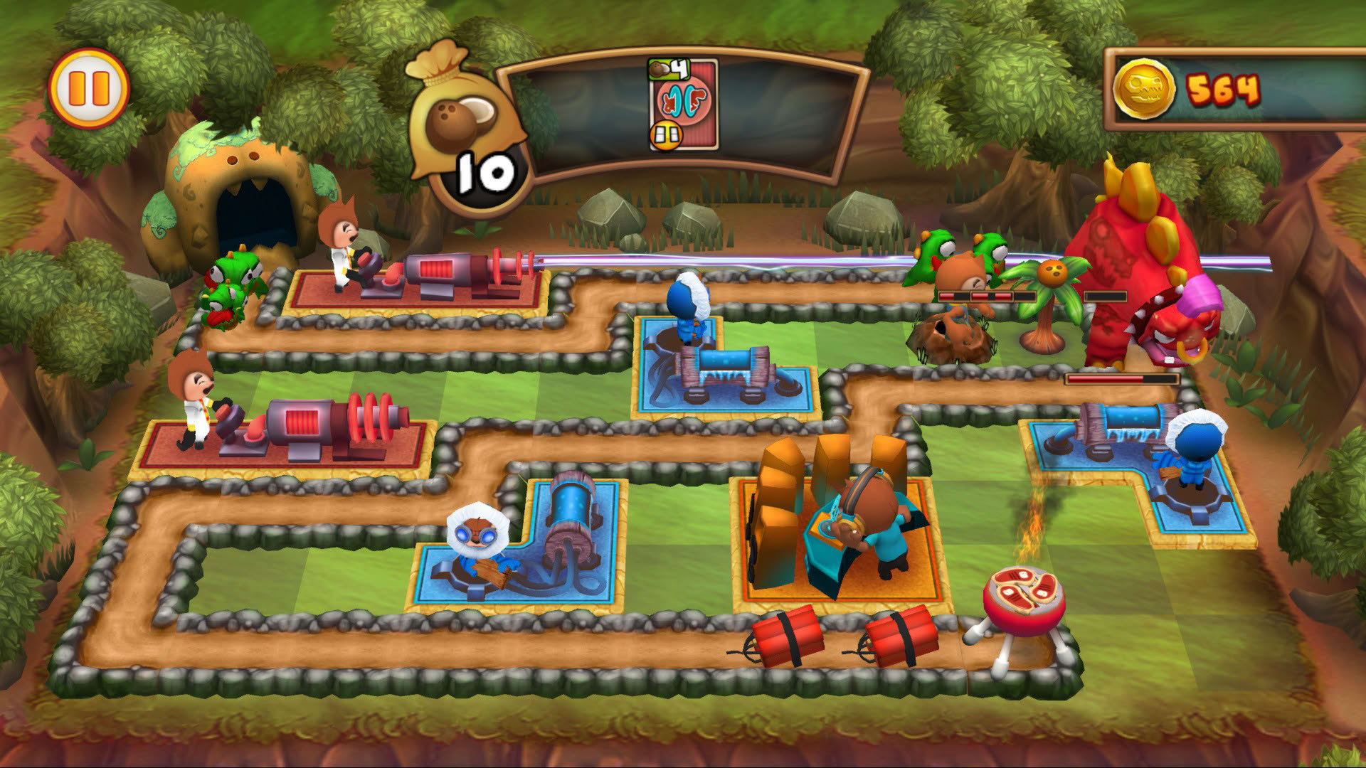 Screenshot for Go Home Dinosaurs!