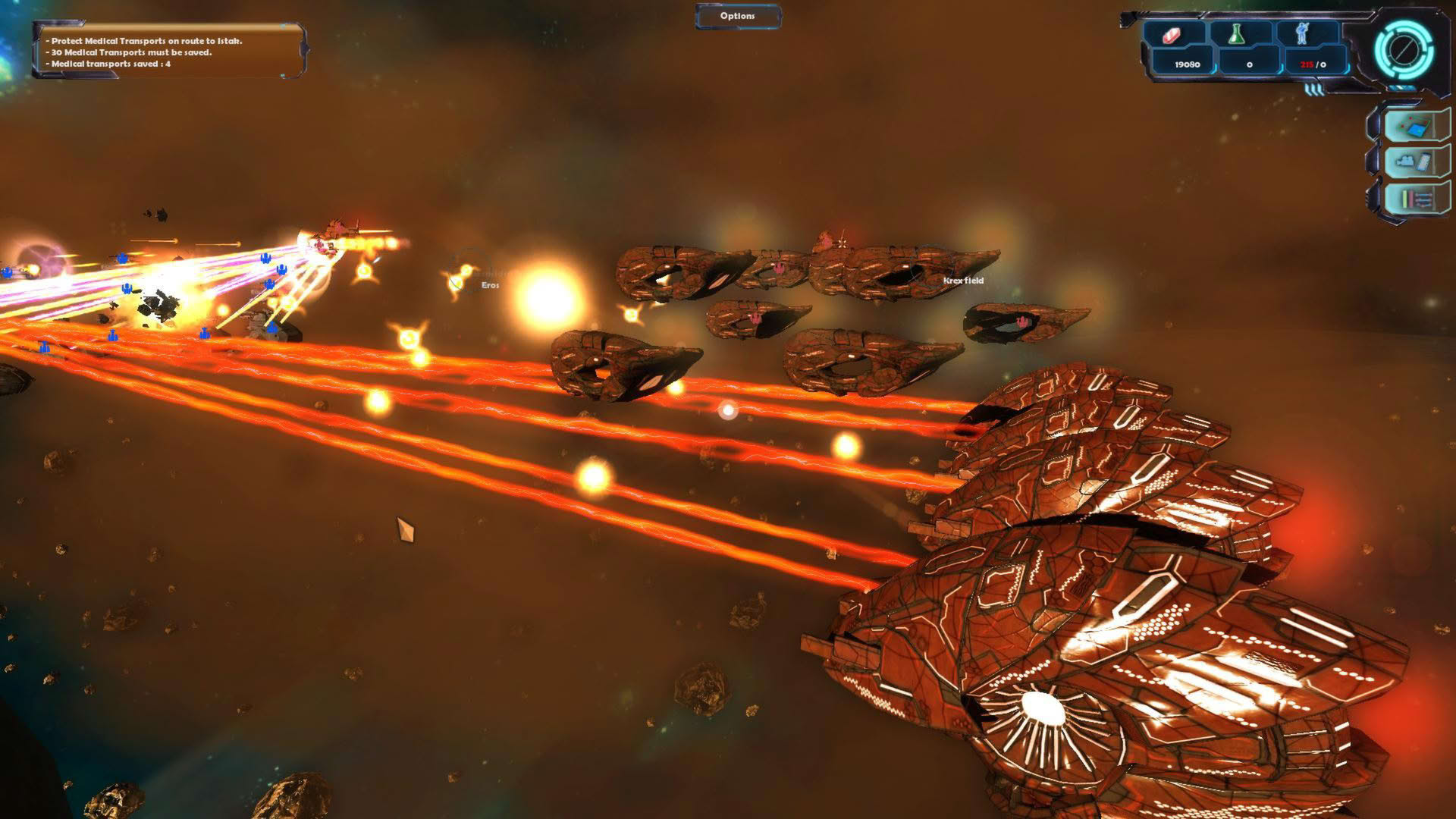 Screenshot for Gemini Wars