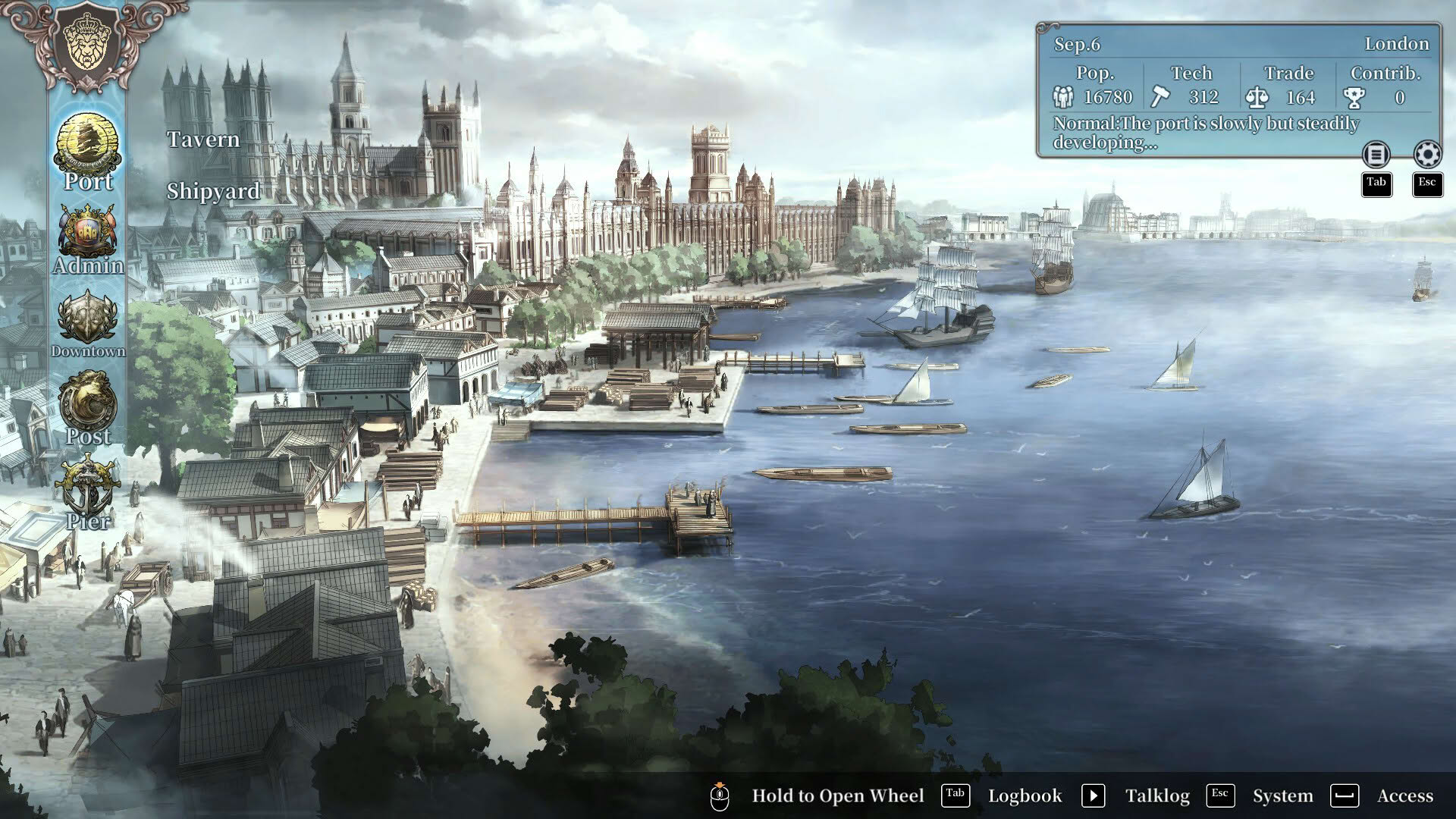 Screenshot for Sailing Era