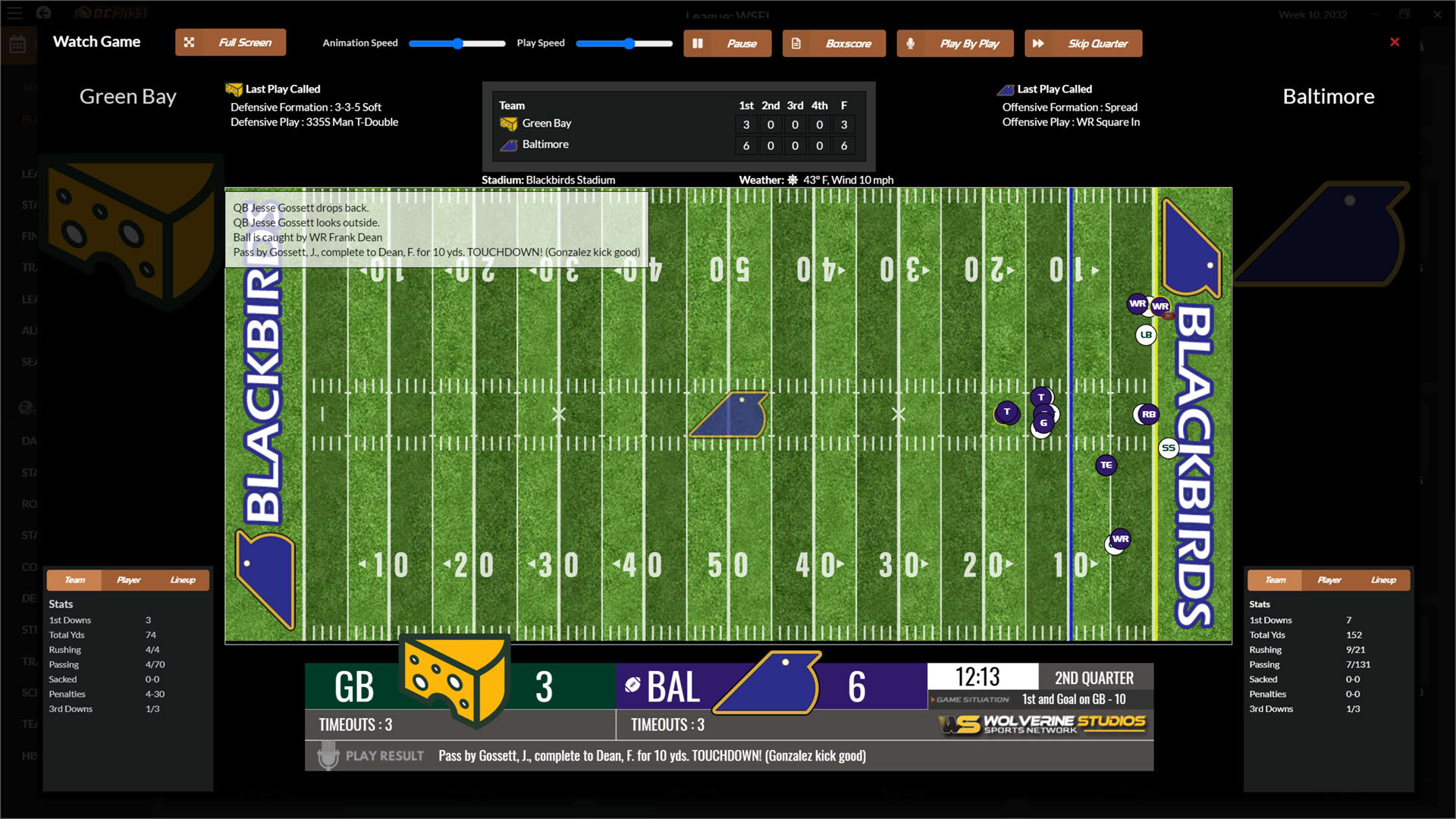 Screenshot for Draft Day Sports: Pro Football 2023