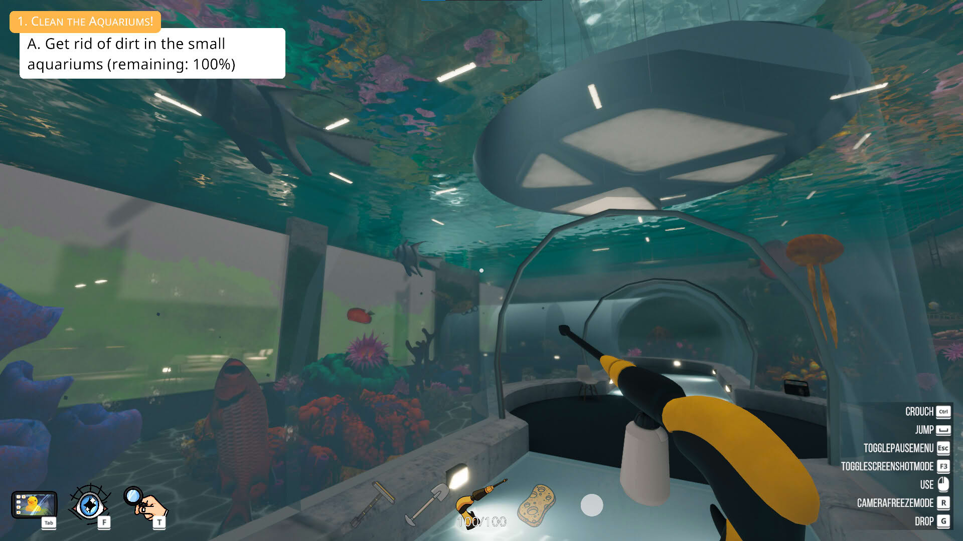 Screenshot for Pool Cleaning Simulator