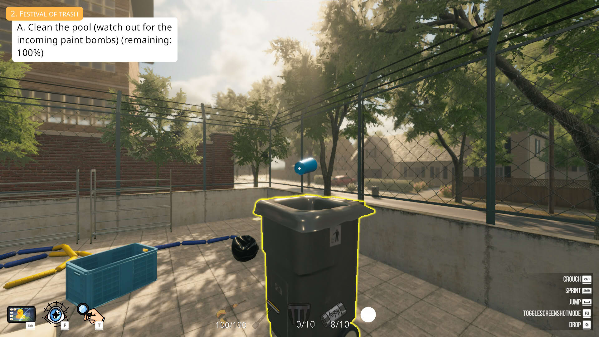 Screenshot for Pool Cleaning Simulator