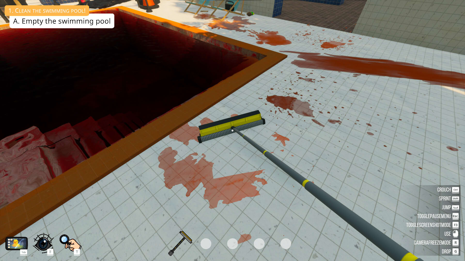 Screenshot for Pool Cleaning Simulator