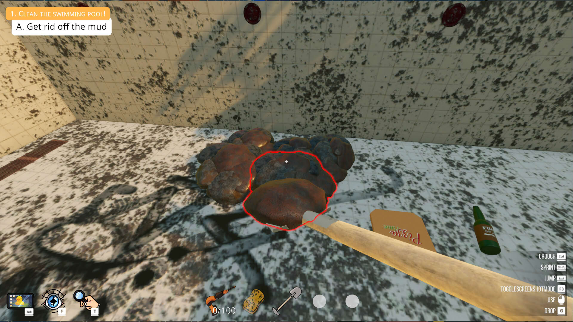 Screenshot for Pool Cleaning Simulator