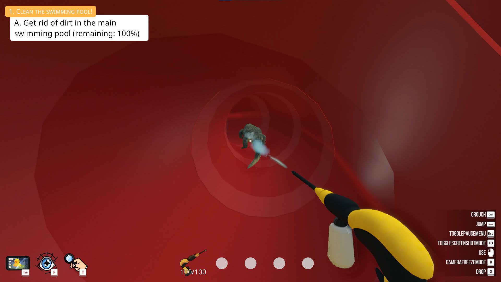 Screenshot for Pool Cleaning Simulator