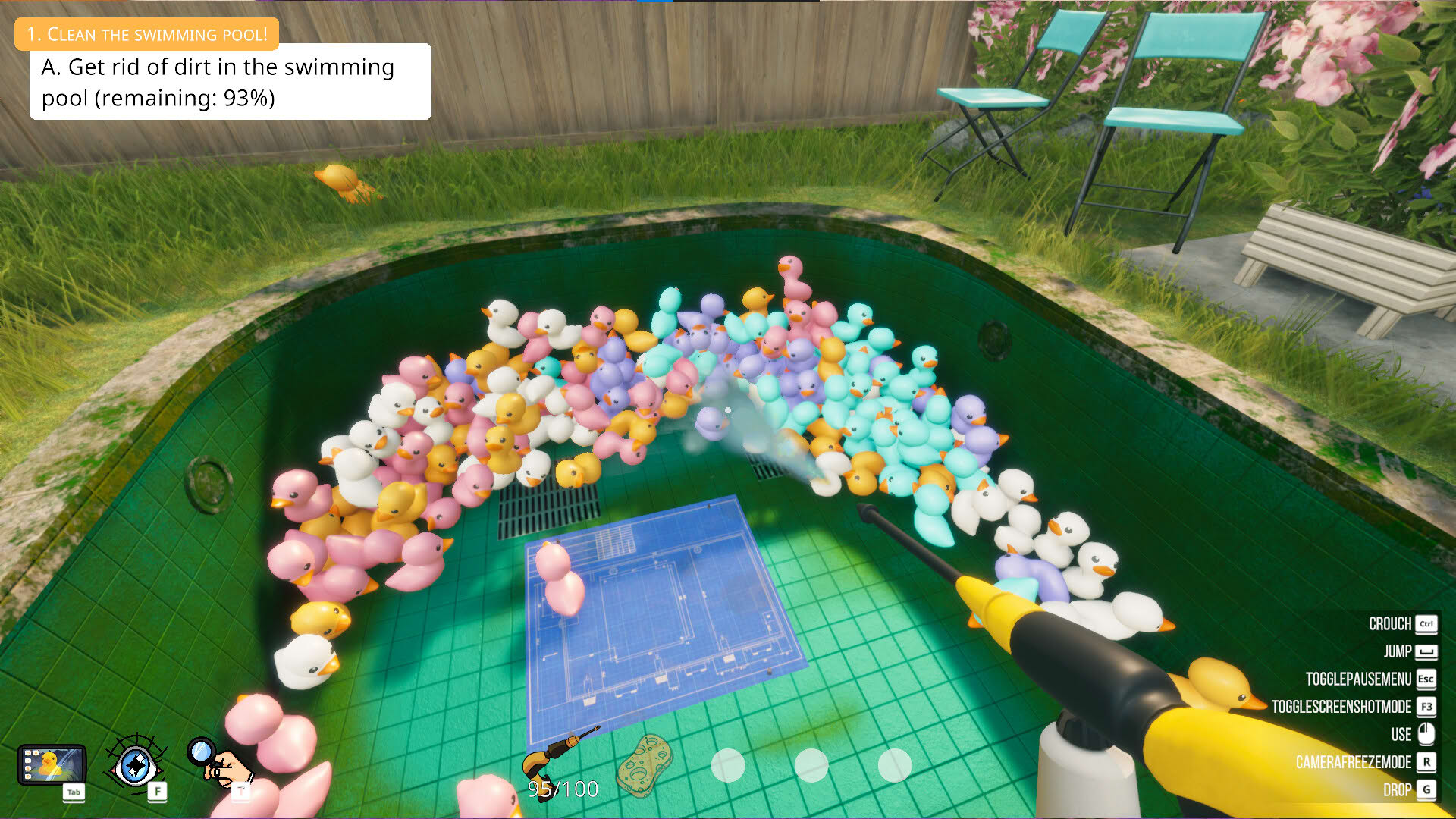 Screenshot for Pool Cleaning Simulator
