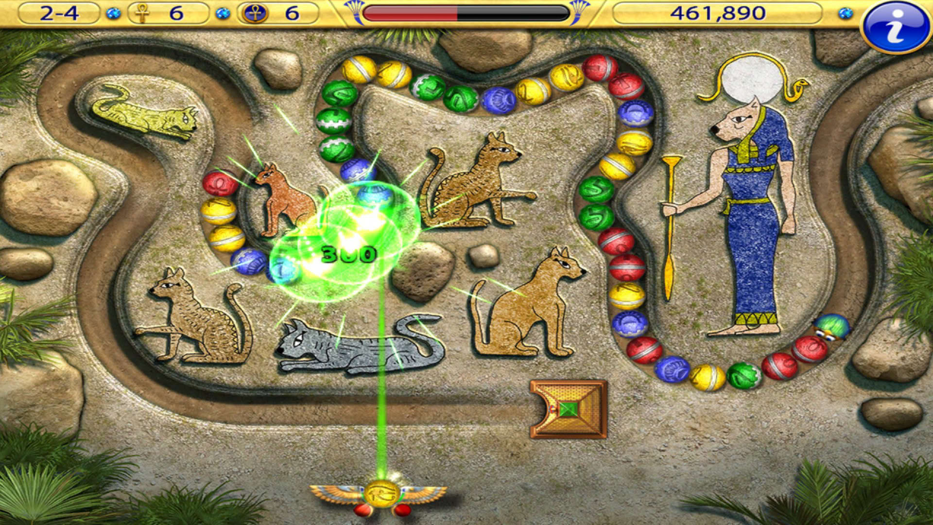 Screenshot for Luxor Amun Rising HD