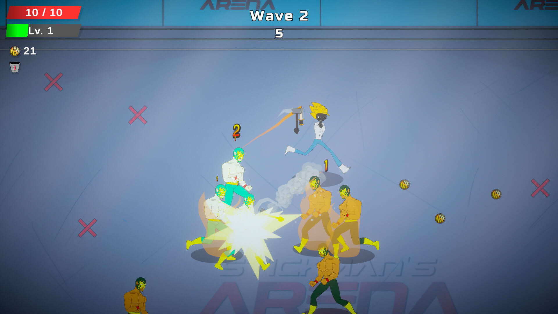 Screenshot for Stickman's Arena