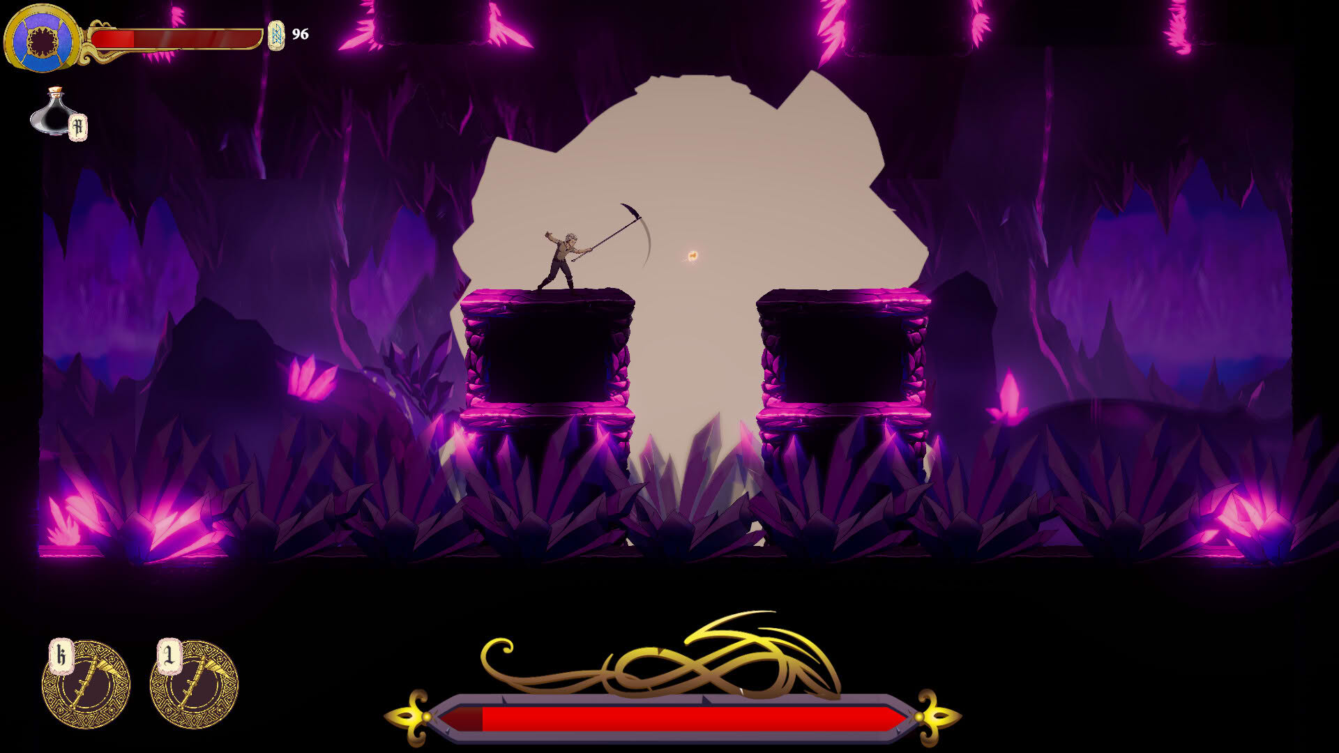 Screenshot for Esdraz: The Throne of Darkness