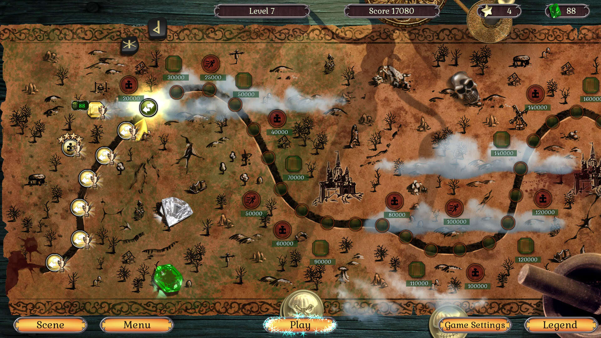 Screenshot for Jewel Match Twilight 2