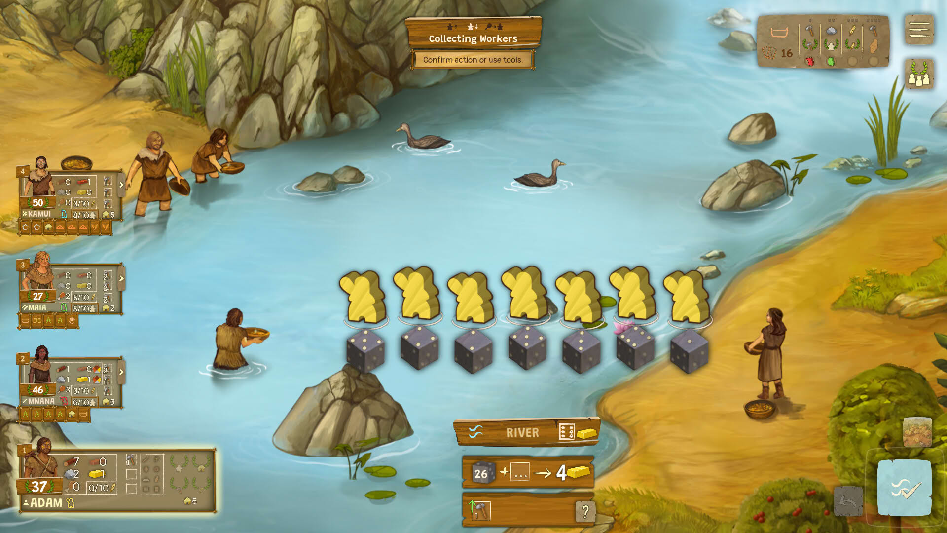 Screenshot for Stone Age: Digital Edition