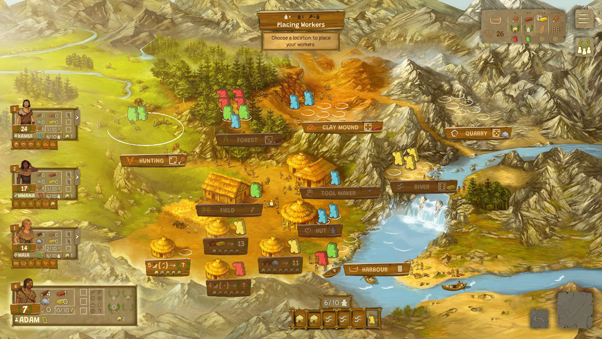 Screenshot for Stone Age: Digital Edition