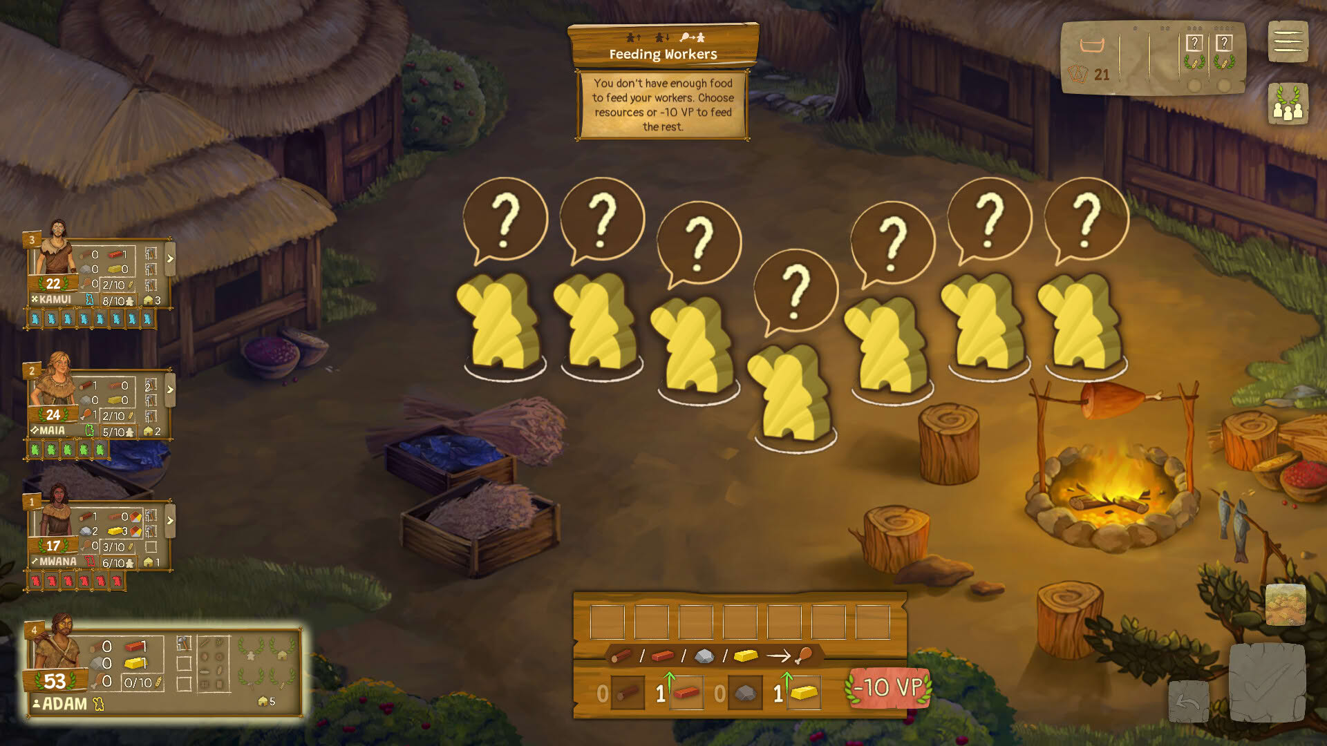 Screenshot for Stone Age: Digital Edition