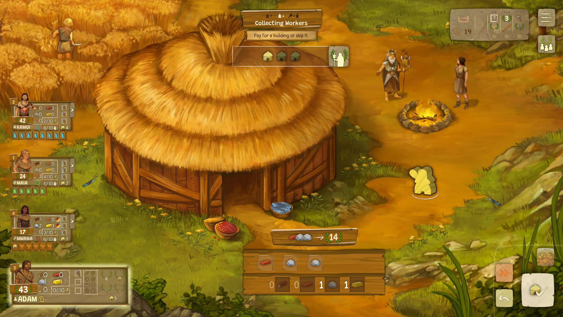 Screenshot for Stone Age: Digital Edition