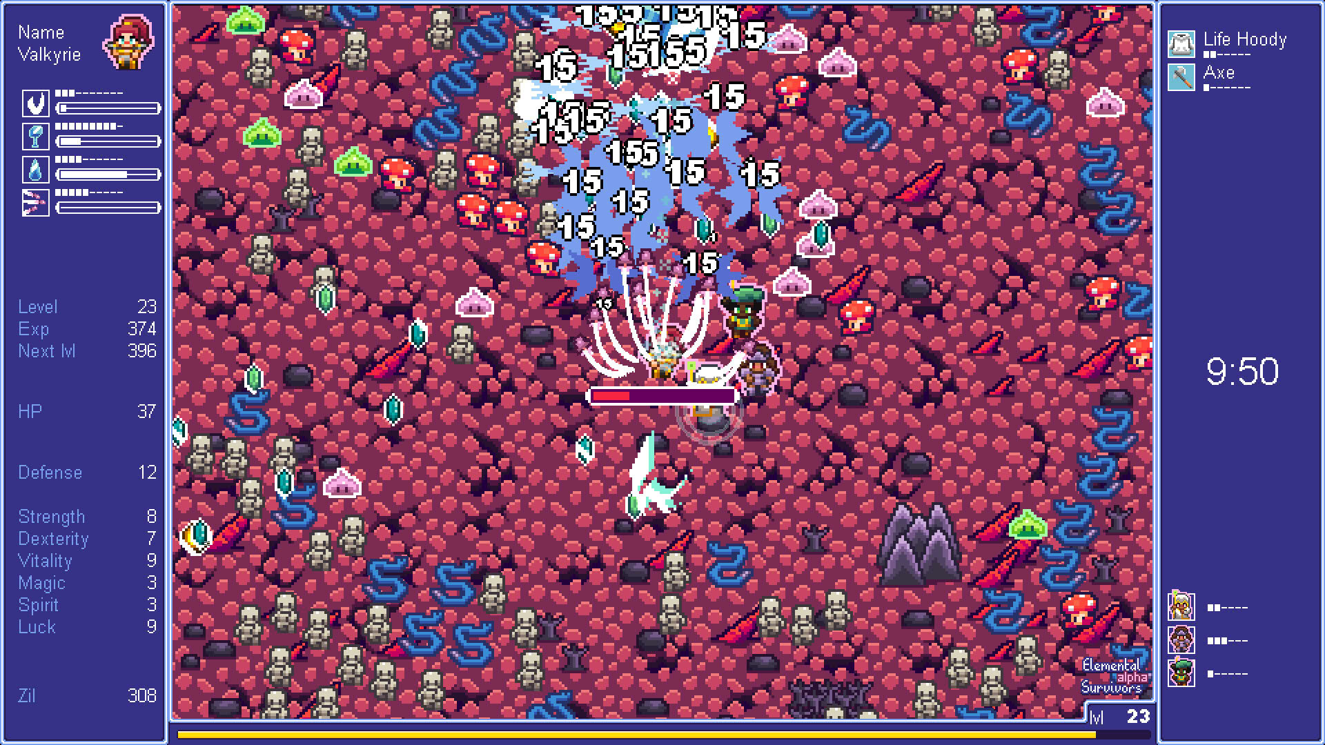 Screenshot for Elemental Survivors