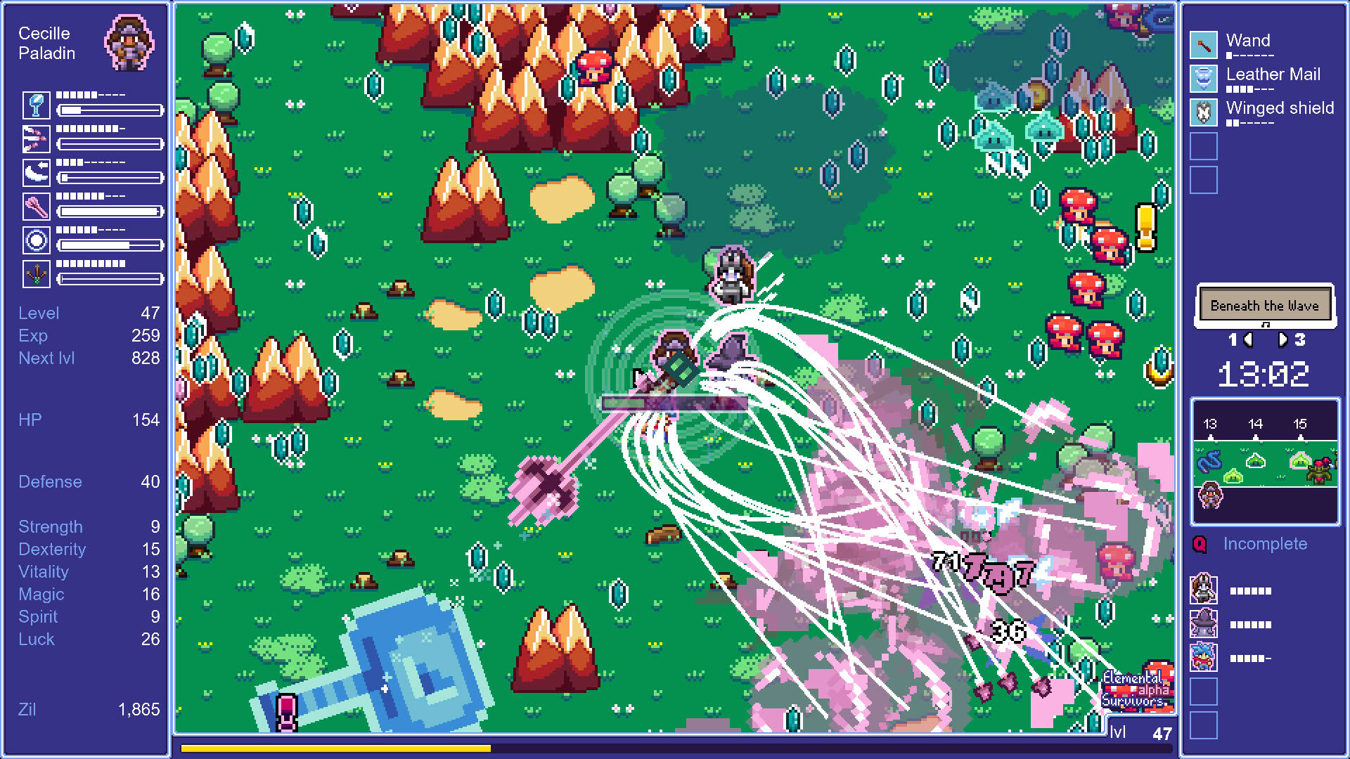 Screenshot for Elemental Survivors