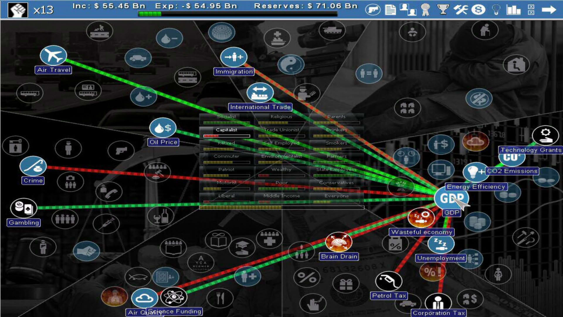 Screenshot for Democracy 2