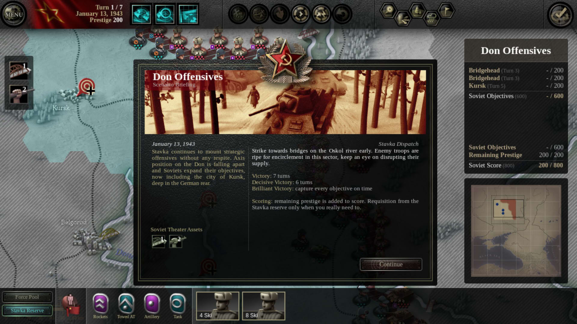 Screenshot for Unity of Command
