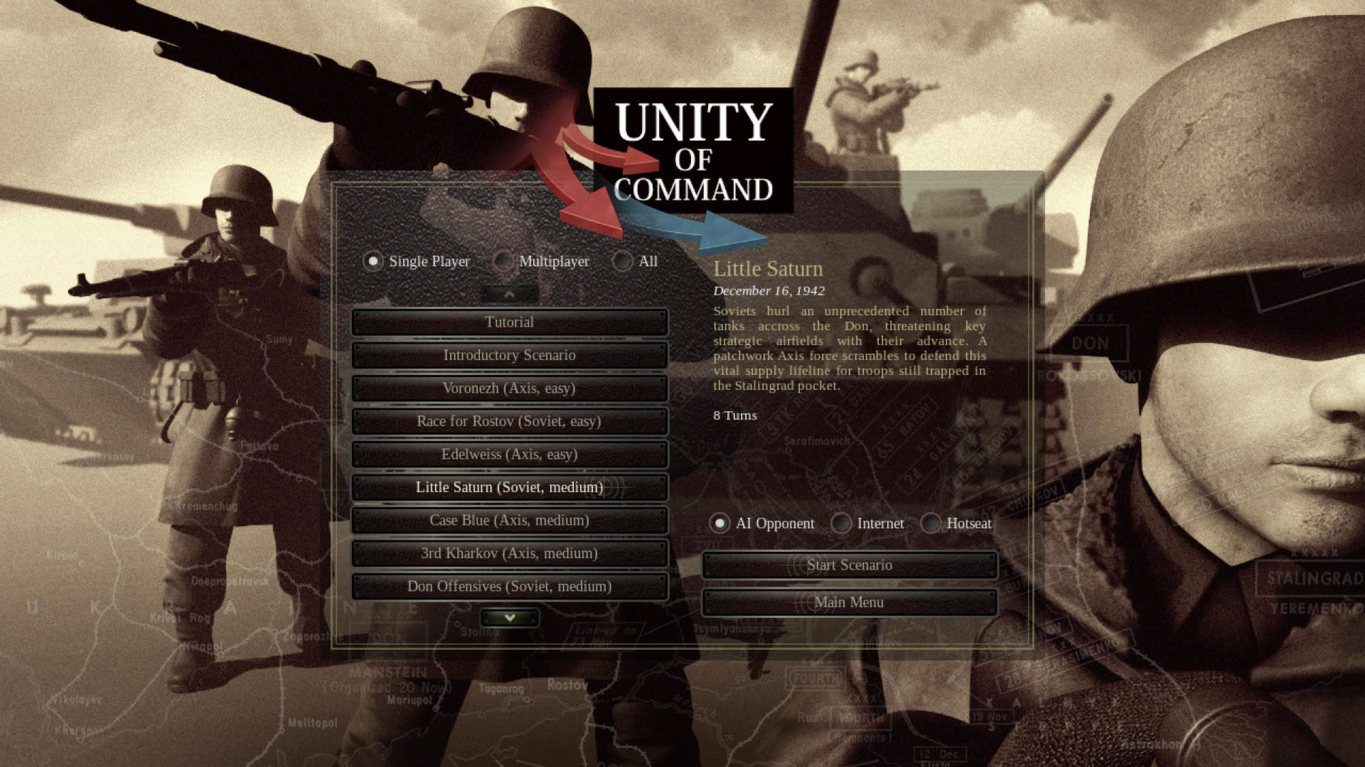 Screenshot for Unity of Command