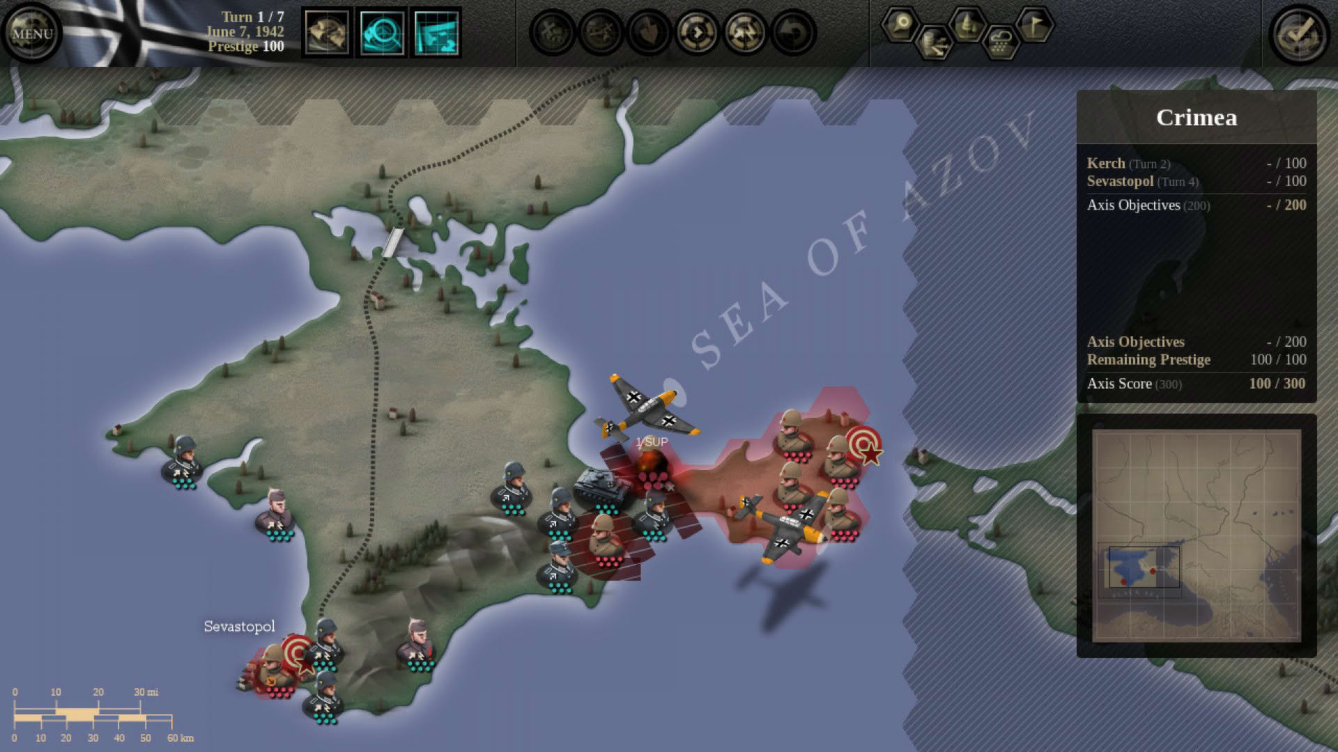 Screenshot for Unity of Command