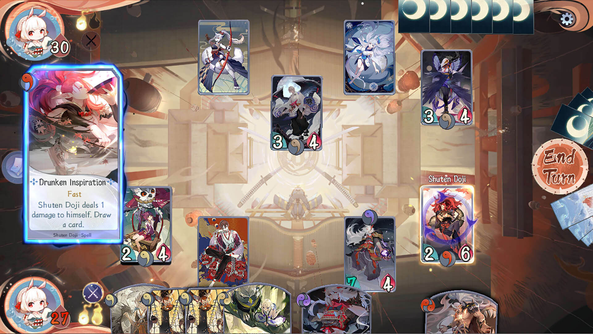 Screenshot for Onmyoji: The Card Game