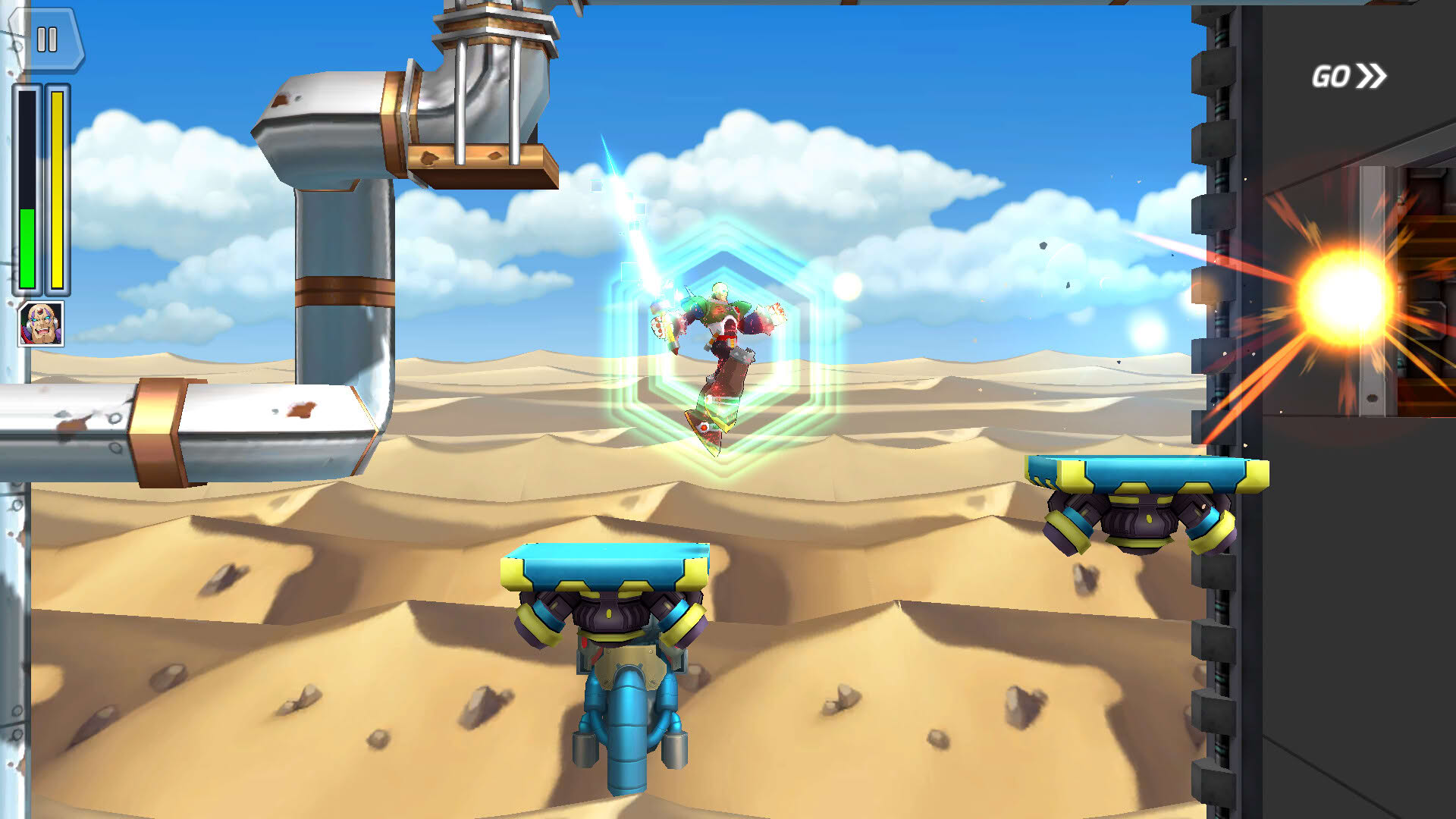 Screenshot for Mega Man X Dive Offline