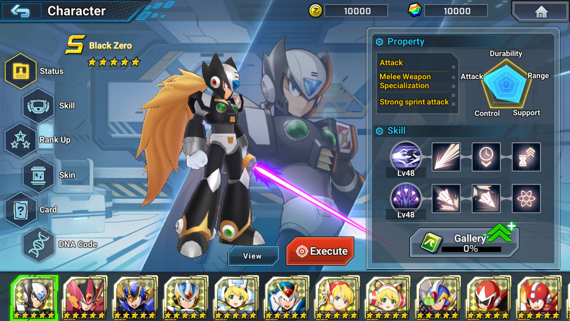 Screenshot for Mega Man X Dive Offline