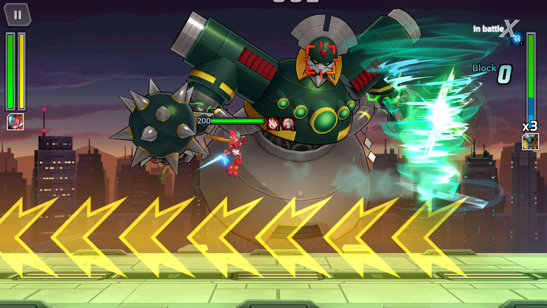 Screenshot for Mega Man X Dive Offline