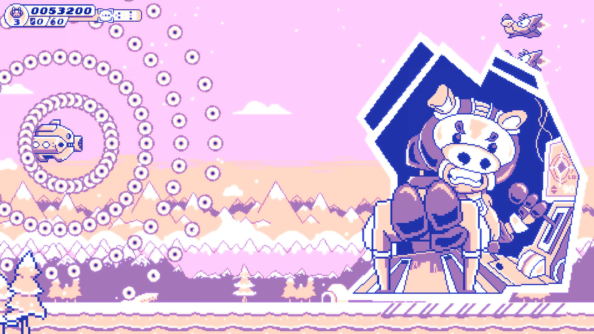 Screenshot for PigShip and the Giant Wolf