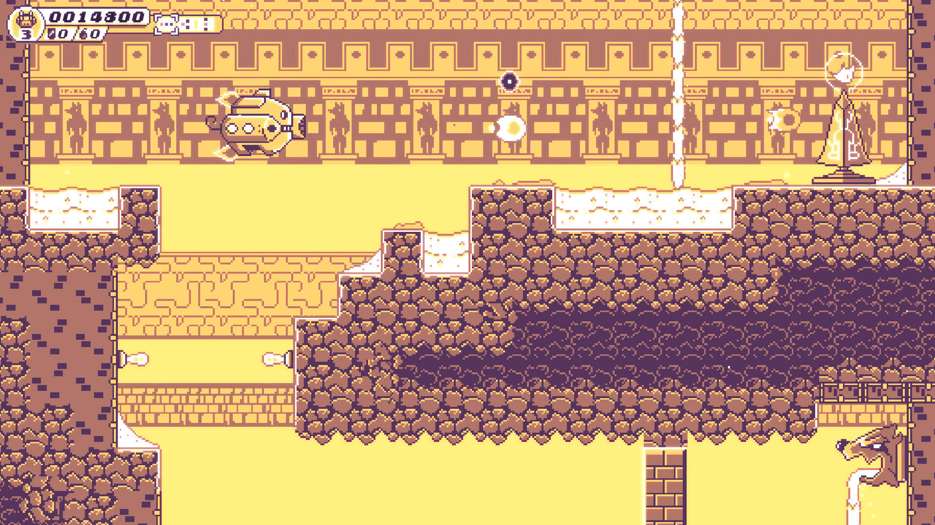 Screenshot for PigShip and the Giant Wolf