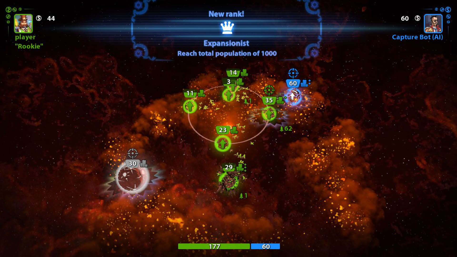 Screenshot for Planets Under Attack