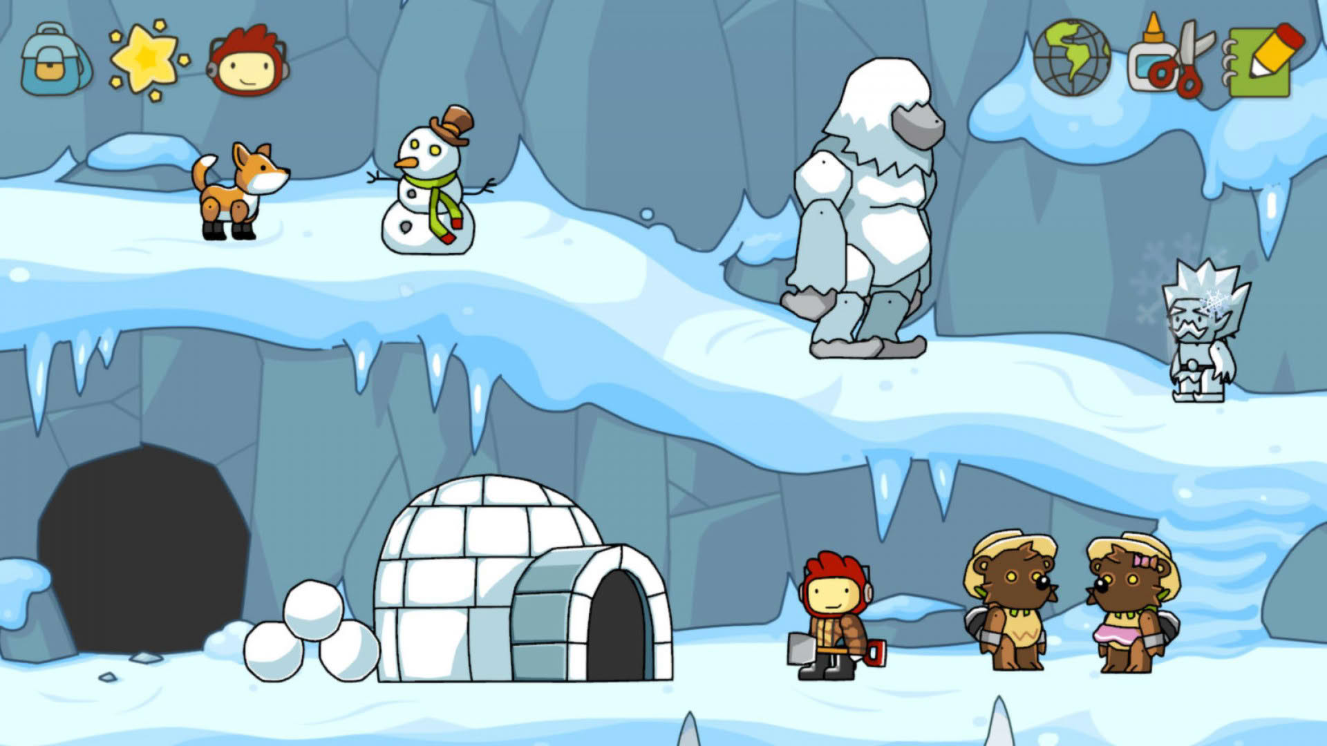 Screenshot for Scribblenauts Unlimited