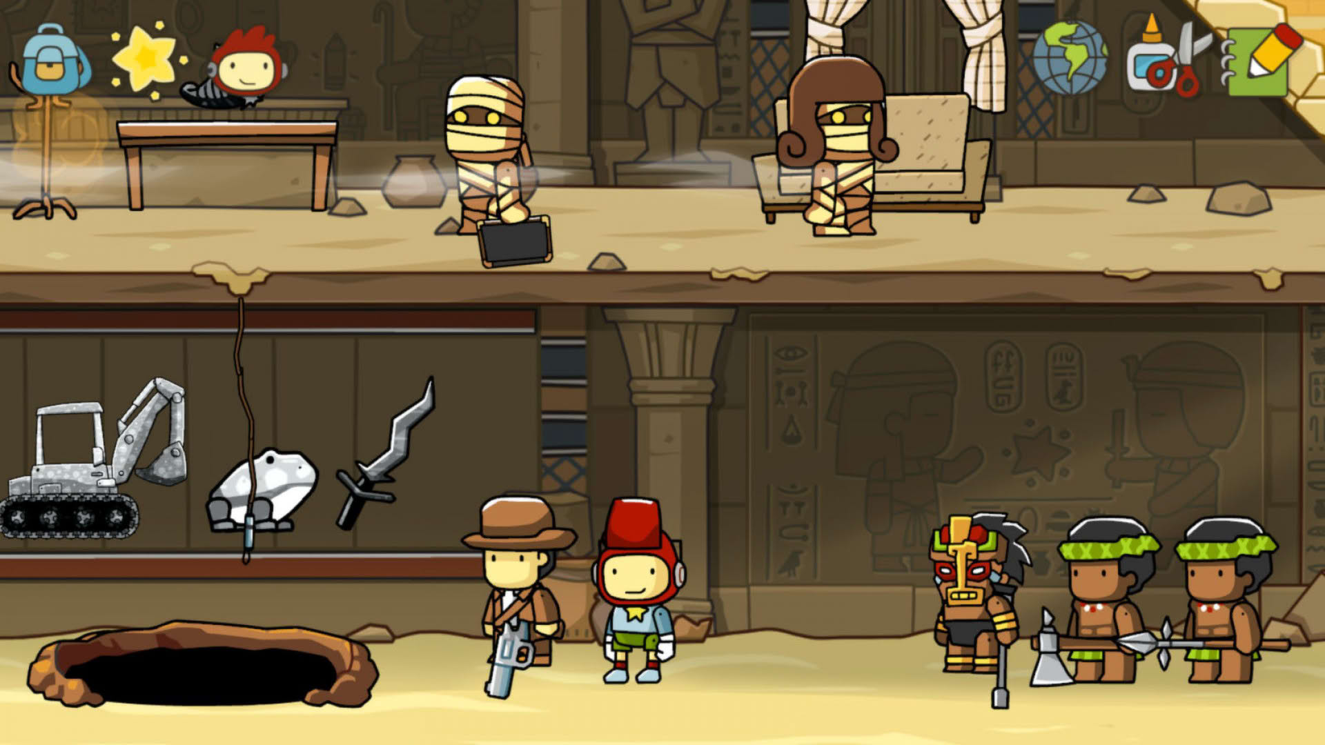 Screenshot for Scribblenauts Unlimited