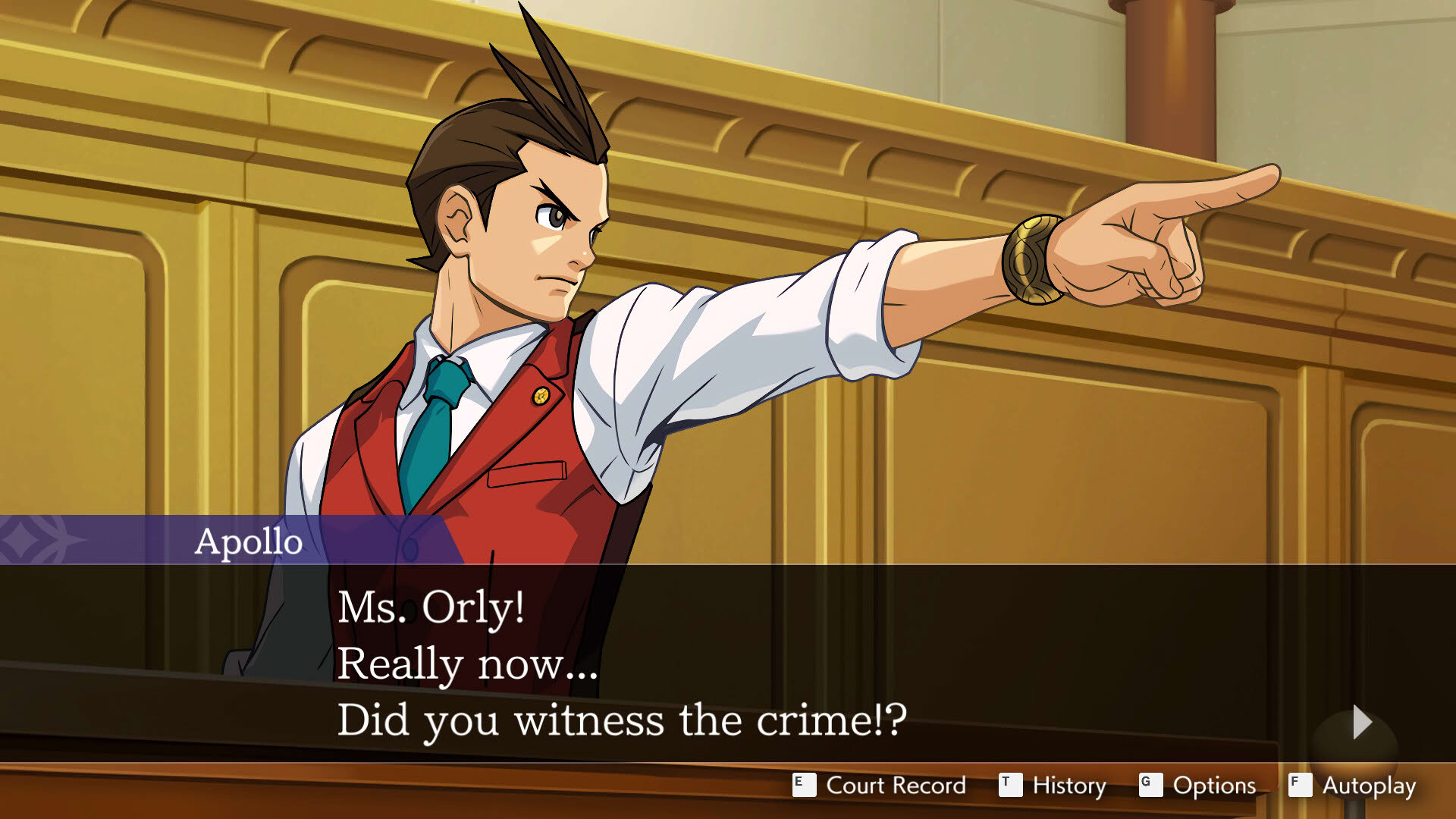 Screenshot for Apollo Justice: Ace Attorney