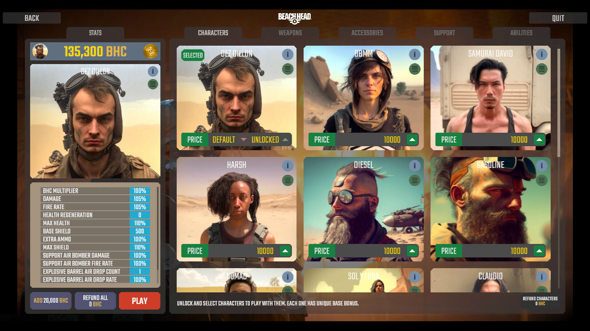 Screenshot for BeachHead Rogue