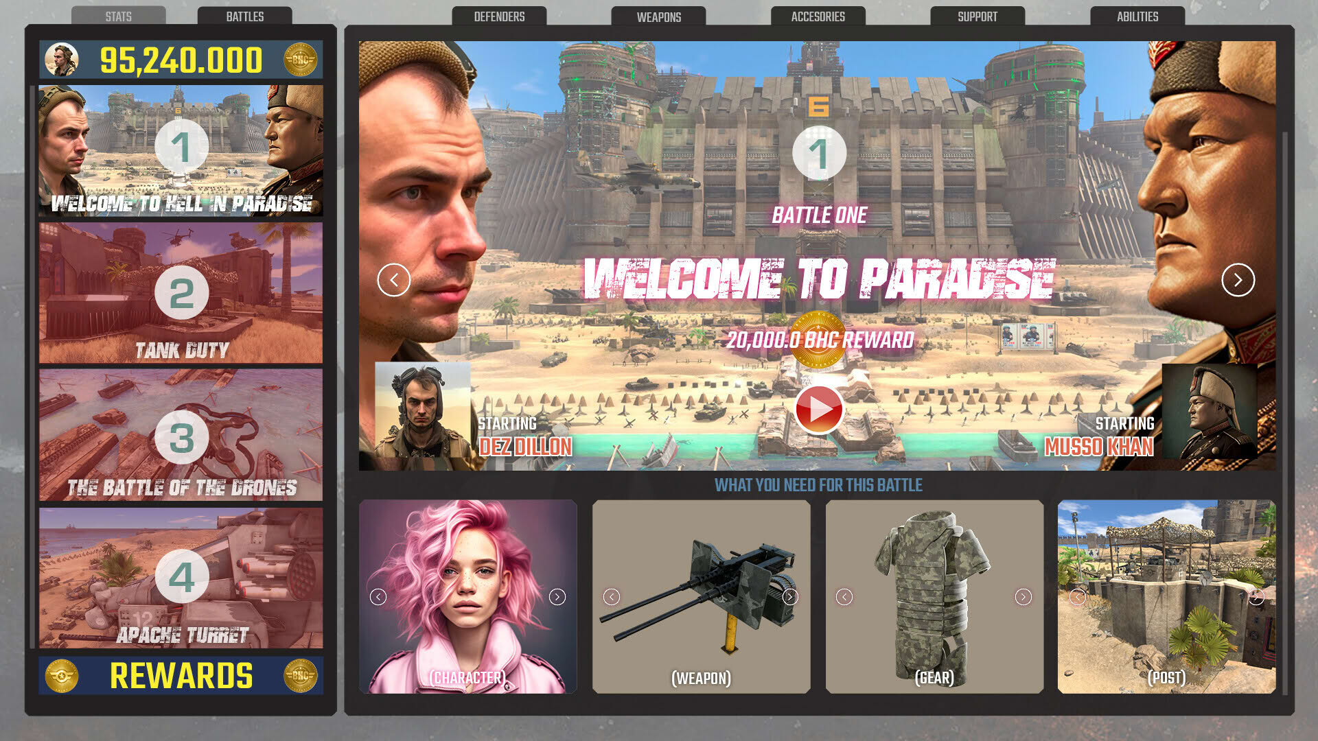 Screenshot for BeachHead Rogue
