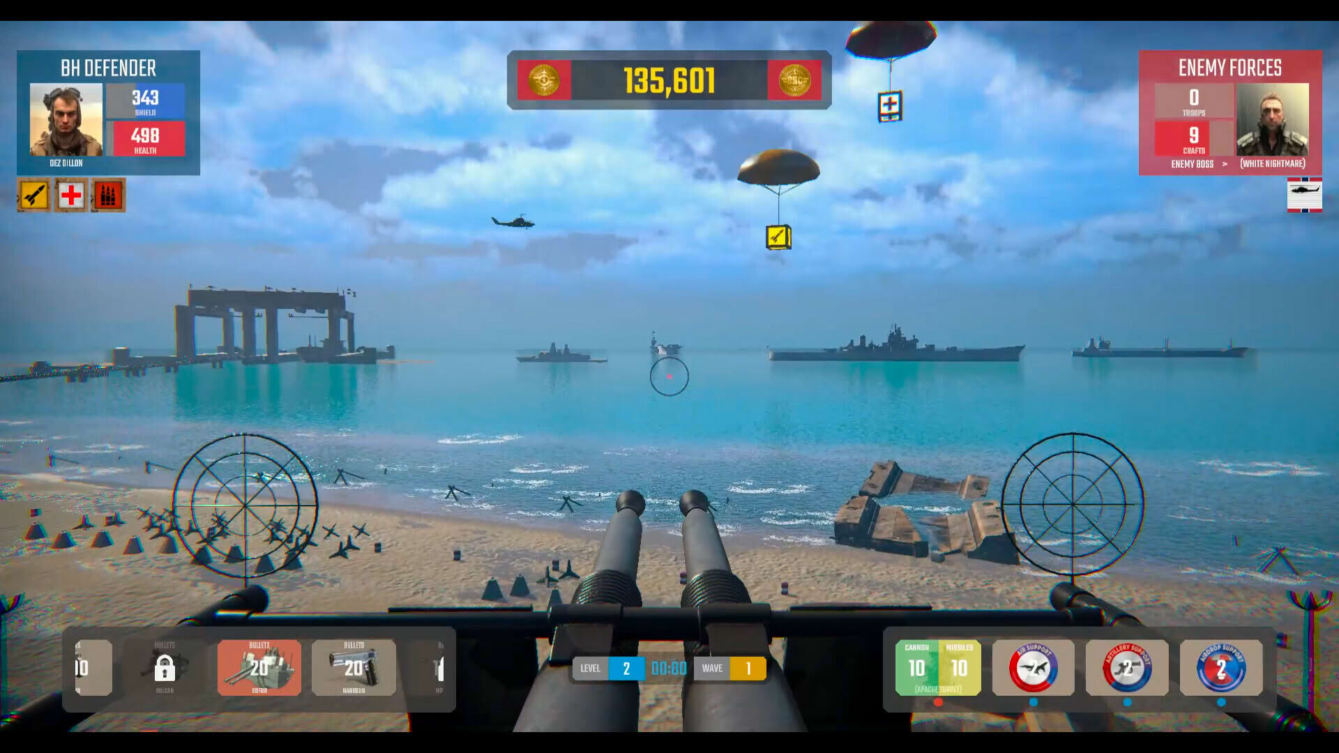Screenshot for BeachHead Rogue