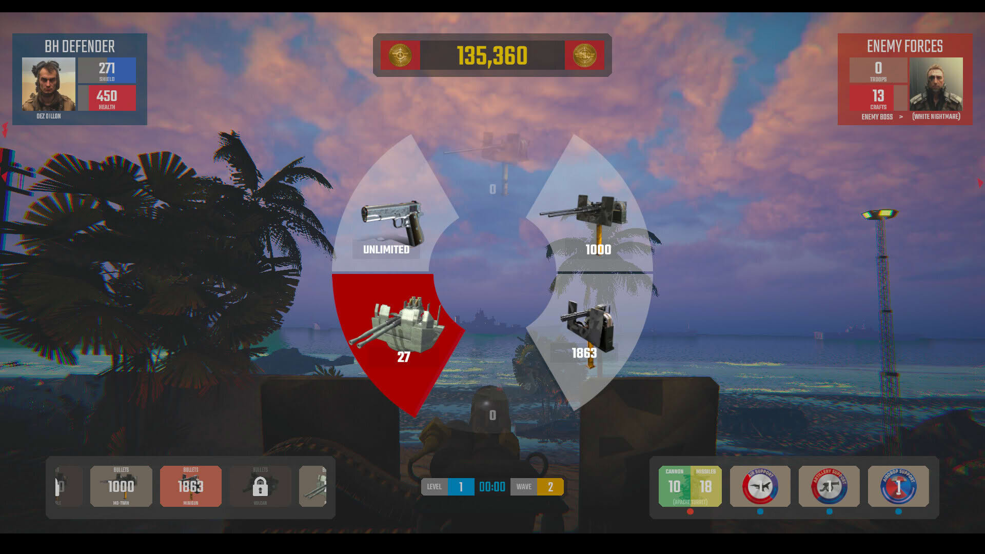 Screenshot for BeachHead Rogue