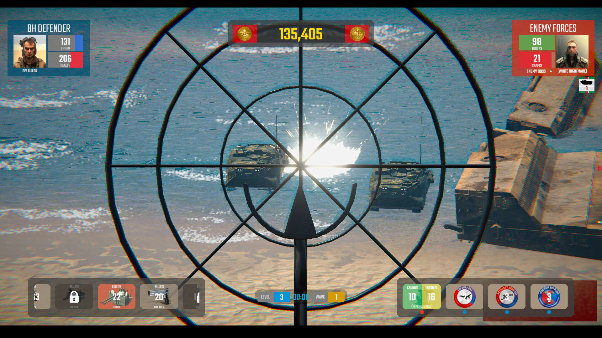 Screenshot for BeachHead Rogue