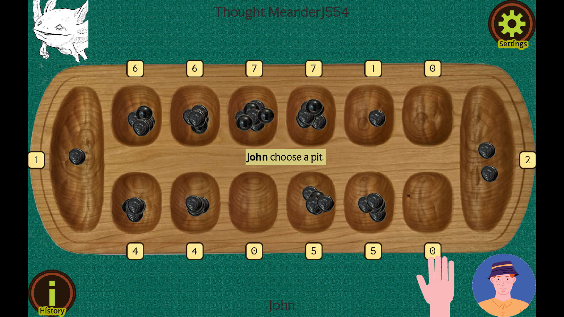 Screenshot for Mancala