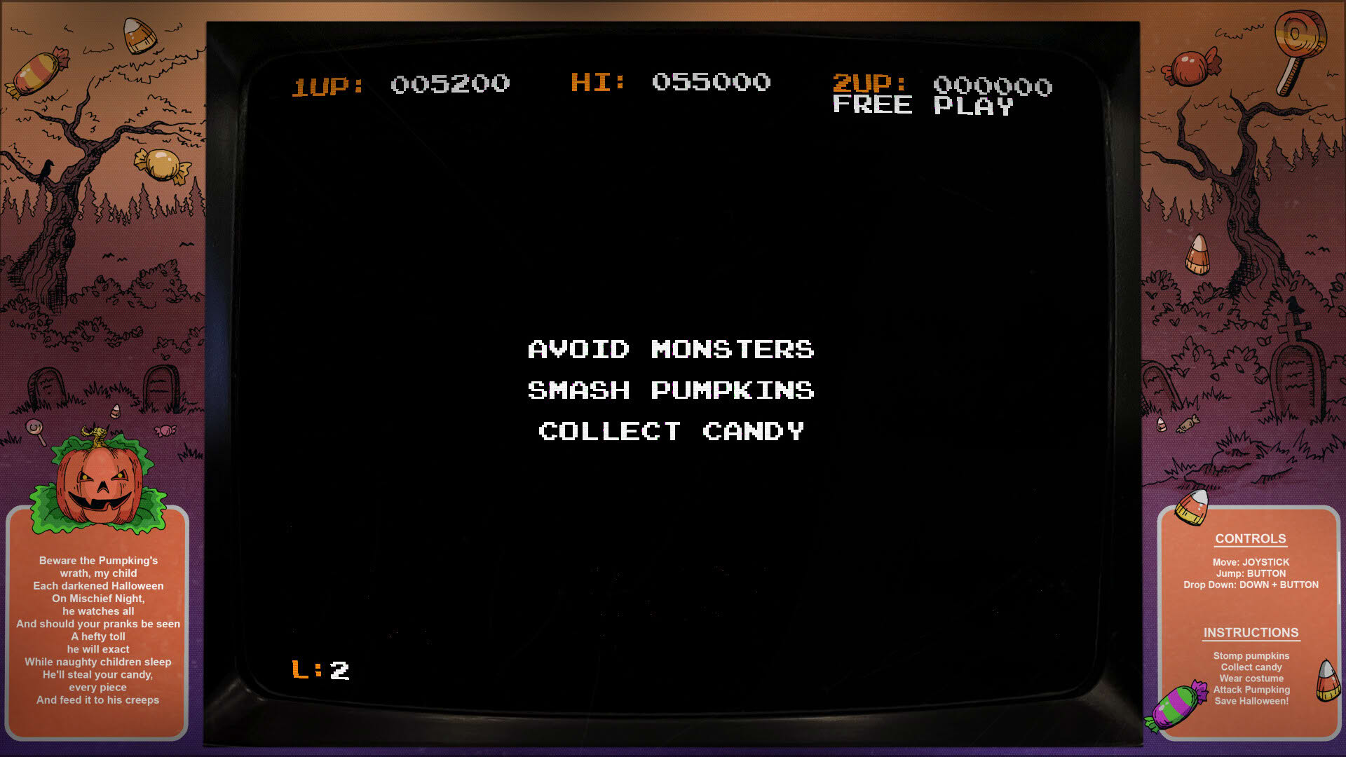 Screenshot for Candy Creeps