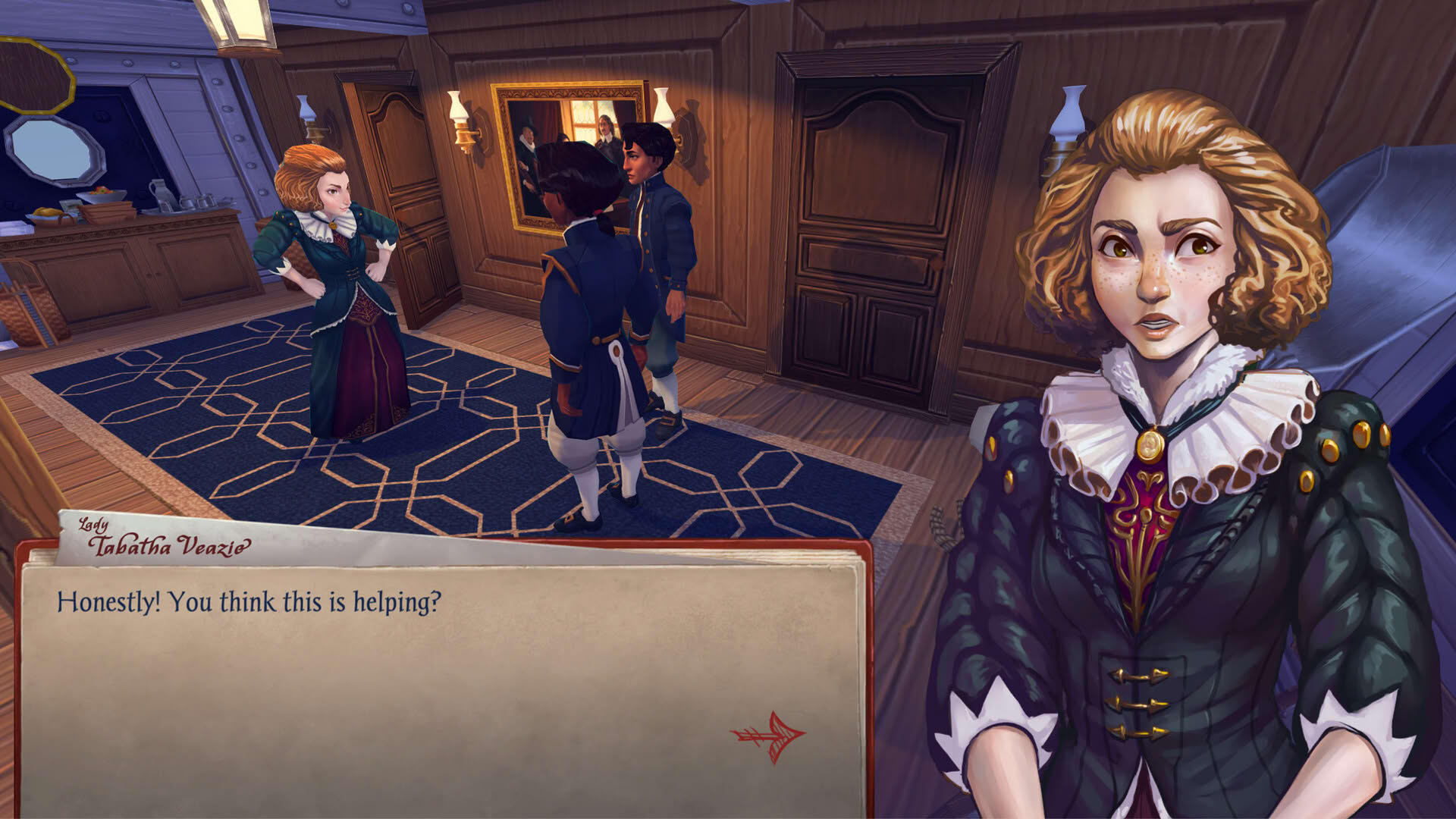 Screenshot for Herald: An Interactive Period Drama - Book I & II