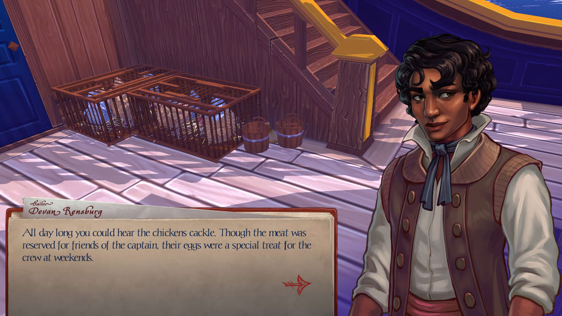 Screenshot for Herald: An Interactive Period Drama - Book I & II