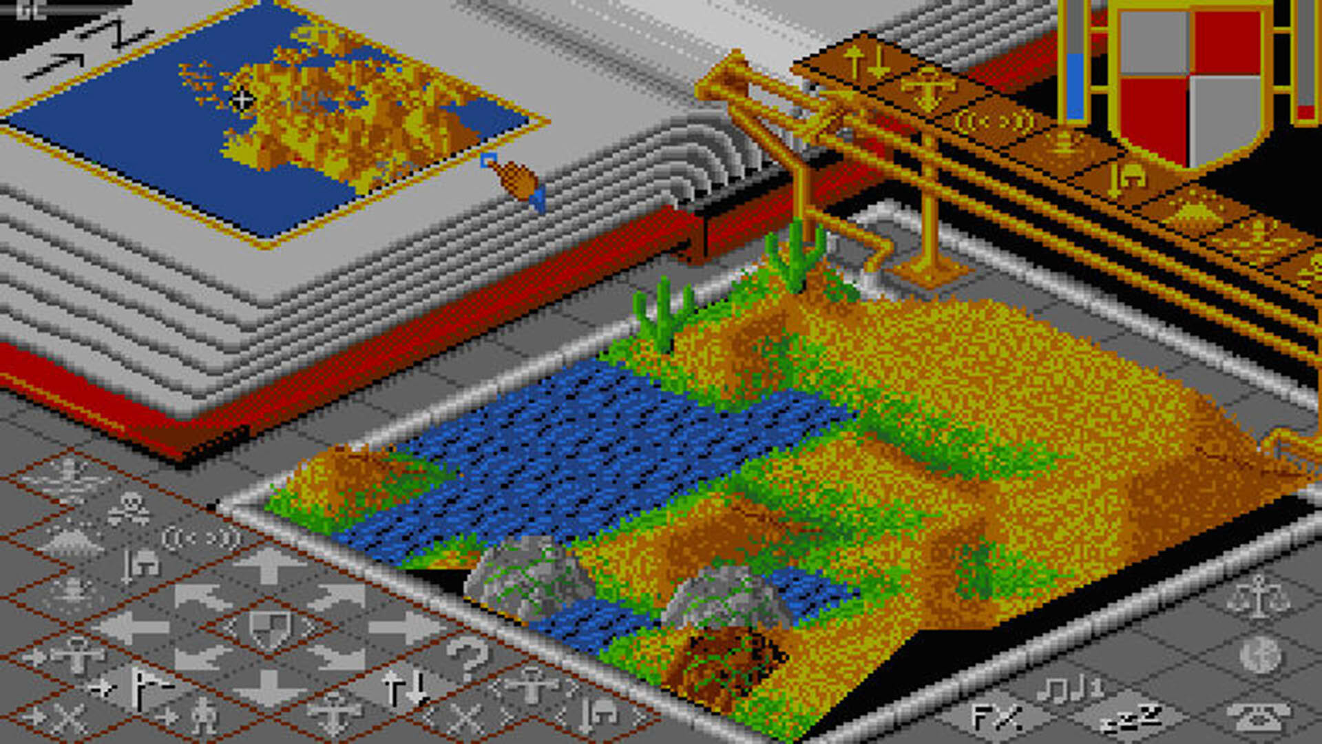 Screenshot for Populous